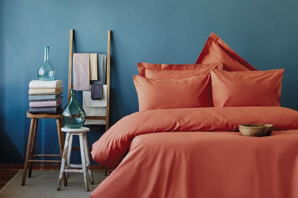 SIMPLY RANFORCE EKRU NEVRESİM TAKIMI 200X220CM