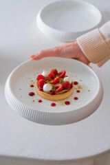 BIANCO LINEA 3'LÜ ÇUKUR TABAK 21CM