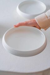 BIANCO LINEA 3'LÜ ÇUKUR TABAK 21CM