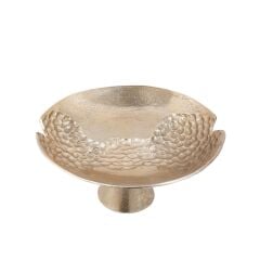FRUİT GOLD METAL AYAKLI DEKORATİF KASE  39X41X24CM