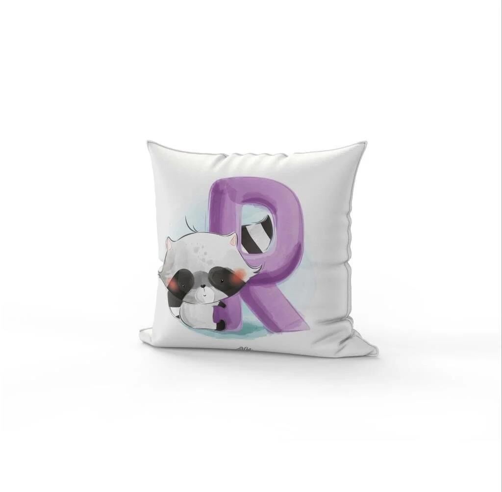 ÇOCUK YASTIK R HARFİ 30X30CM