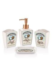 COCONUT 4 PARÇA BANYO SETİ