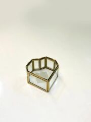 ELEGANT CAM KALP KUTU 10X9X5CM