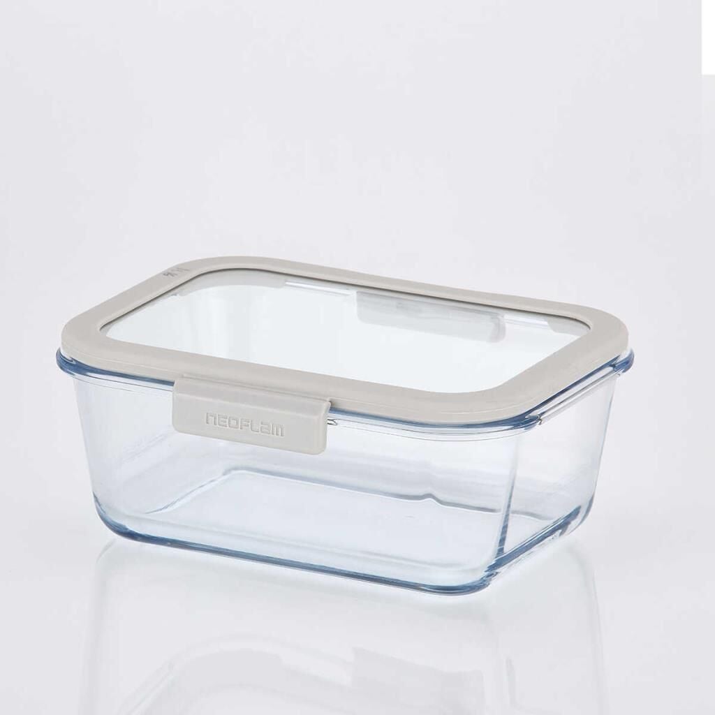 FİKA GLACE BEJ SAKLAMA KABI 800 ML