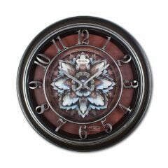 KAHVE BRONZ ESKİTME DUVAR SAATİ 40CM