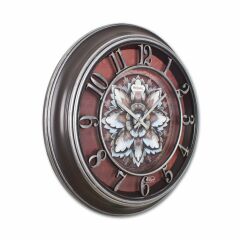 KAHVE BRONZ ESKİTME DUVAR SAATİ 40CM