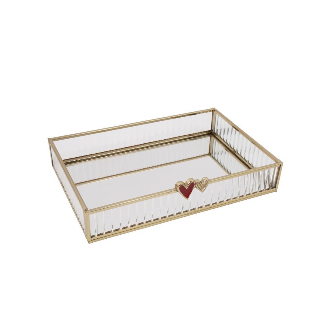 ELEGANT CAM DİKDÖRTGEN TEPSİ 20X30CM