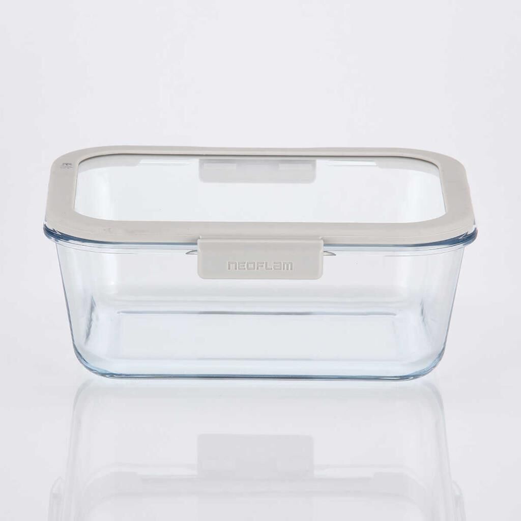 FİKA GLACE BEJ SAKLAMA KABI 1200 ML