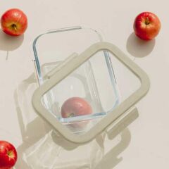 FİKA GLACE BEJ SAKLAMA KABI 1900 ML