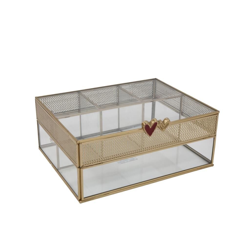 ELEGANT CAM TAKI KUTUSU/ORGANİZER 7X20X12CM