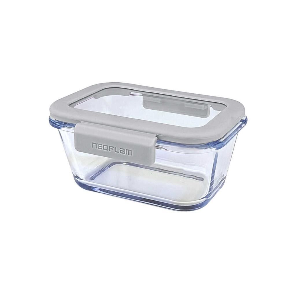 FİKA GLACE GRİ SAKLAMA KABI 460 ML