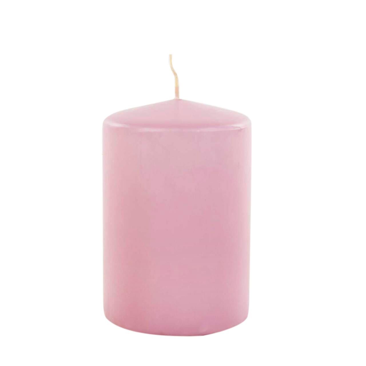 PEMBE KÜTÜK MUM 12X8CM