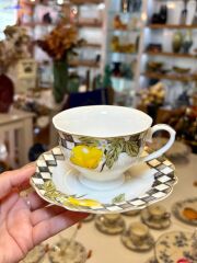 LEMON TEK KİŞİLİK ÇAY FİNCANI