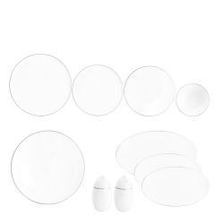 MISHA 6 KİŞİLİK 30 PARÇA SILVER YEMEK TAKIMI