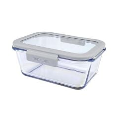 FİKA GLACE GRİ SAKLAMA KABI 1200 ML