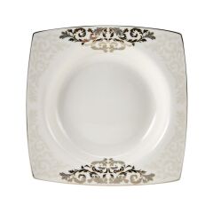 KARACA NAZENDE CREAM 60 PARÇA NEW BONE KARE YEMEK TAKIMI