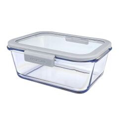 FİKA GLACE GRİ SAKLAMA KABI 1900 ML
