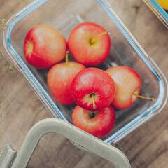 FİKA GLACE GRİ SAKLAMA KABI 1900 ML