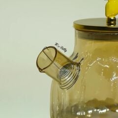 LEMON CAM ÇİZGİ DESEN DEMLİK 1LT