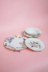 ROSE DELUXE 6 KİŞİLİK 24 PARÇA YEMEK TAKIMI