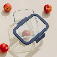 FİKA GLACE MAVİ SAKLAMA KABI 800 ML