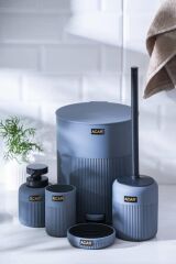 GRİ 5 PARÇA BANYO SETİ