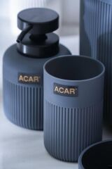 GRİ 5 PARÇA BANYO SETİ