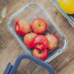 FİKA GLACE MAVİ SAKLAMA KABI 1200 ML