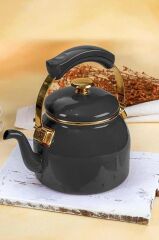 QUALITA FIT GRİ EMAYE DEMLİK