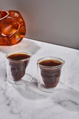 SKULL 2'Lİ ESPRESSO BARDAK 75ML