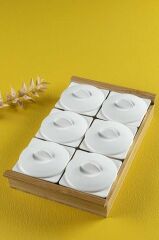 AROW HERME 6'LI 13 PARÇA PORSELEN KAVALTILIK