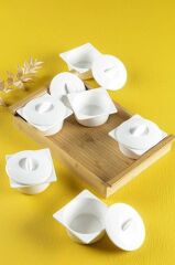 AROW HERME 6'LI 13 PARÇA PORSELEN KAVALTILIK