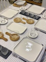 BAMBU PORSELEN 6 KİŞİLİK 42 PARÇA SERVİS SETİ