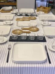 BAMBU PORSELEN 6 KİŞİLİK 42 PARÇA SERVİS SETİ