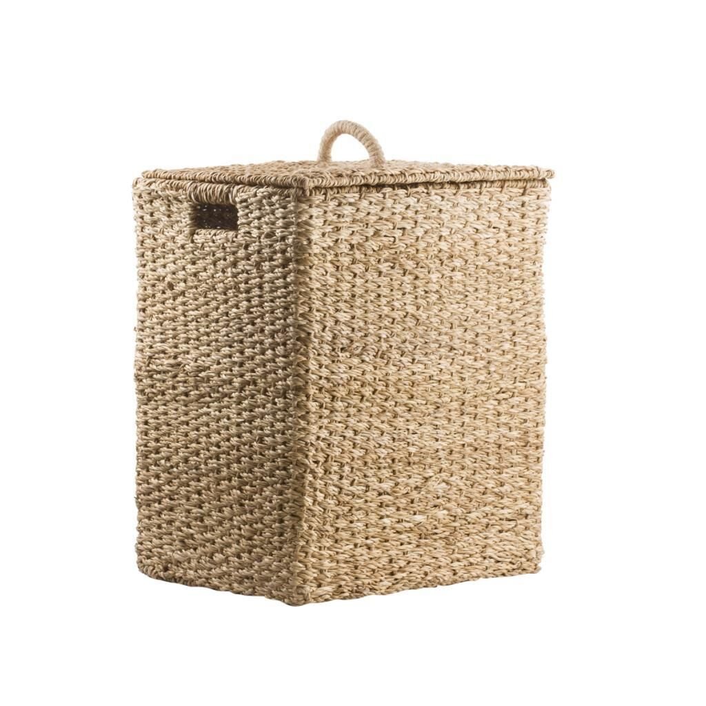 HASIR NATURAL ÇAMAŞIR SEPETİ 47X37X57CM