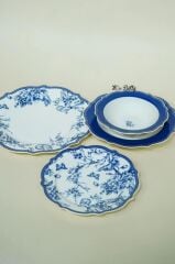 BLUE LİFE 6 KİŞİLİK 24 PARÇA YEMEK TAKIMI