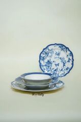 BLUE LİFE 6 KİŞİLİK 24 PARÇA YEMEK TAKIMI