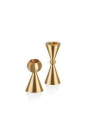 BRASS PİRİNÇ 2'Lİ MUMLUK