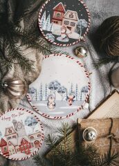 PENGUİN 6'LI SERVİS TABAK 26CM