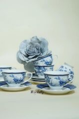 BLUE LİFE 6 KİŞİLİK ÇAY FİNCANI