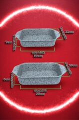 STONE-H AGE 2'Lİ FIRIN TEPSİSİ