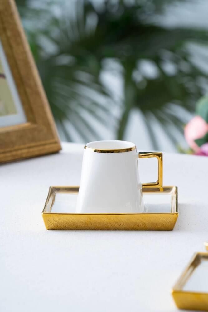 NOVA ALTIN TEK KİŞİLİK TÜRK KAHVESİ FİNCANI