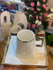 NOVA ALTIN TEK KİŞİLİK TÜRK KAHVESİ FİNCANI