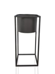 SİYAH AYAKLI ÇİÇEKLİK/DEKOR 70CM
