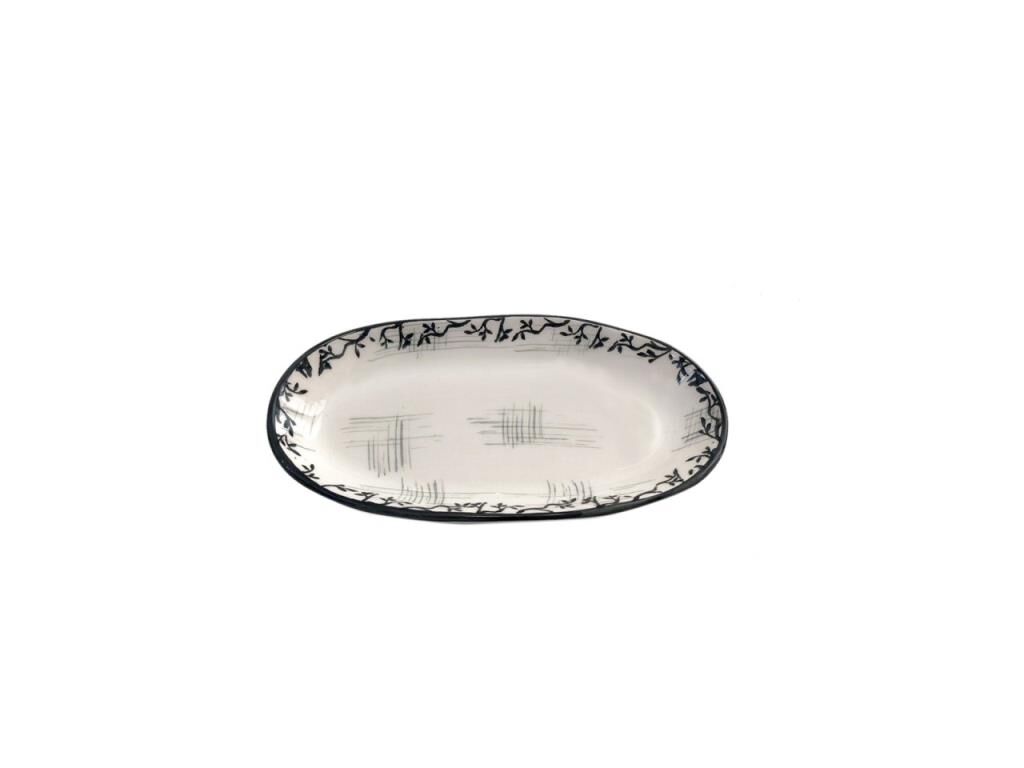 YAPRAK DESEN1 KAYIK TABAK KÜÇÜK