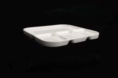 AROW PURE PORSELEN BÖLMELİ SUNUM TABAK 28x28cm