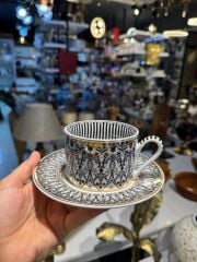 6 RENK DESENLİ 6 KİŞİLİK ÇAY FİNCANI