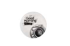 GOOD MORNİNG SİYAH PASTA TABAK 21CM