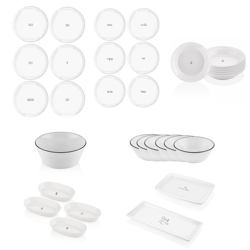 SUMMERTIME 6 KİŞİLİK 31 PARÇA YEMEK TAKIMI