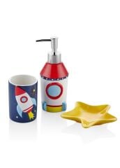 ROCKET 3 PARÇA ÇOCUK BANYO SETİ